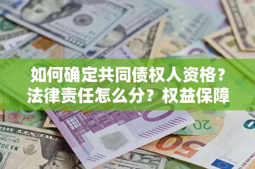 济南如何确定共同债权人资格？法律责任怎么分？权益保障技巧揭秘！
