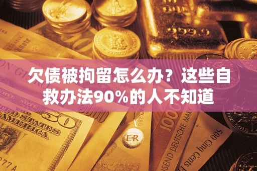 济南欠债被拘留怎么办？这些自救办法90%的人不知道