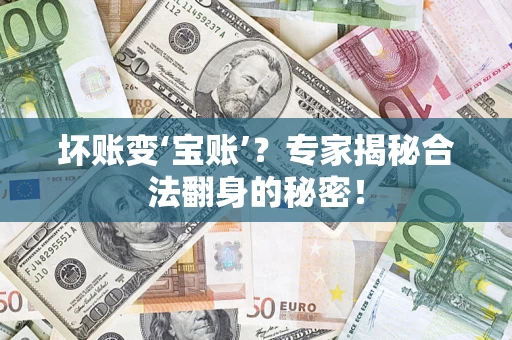 济南坏账变‘宝账’？专家揭秘合法翻身的秘密！