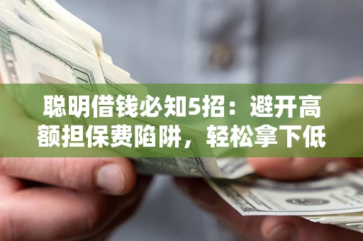 济南聪明借钱必知5招：避开高额担保费陷阱，轻松拿下低息贷款