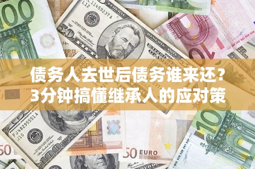 济南债务人去世后债务谁来还？3分钟搞懂继承人的应对策略